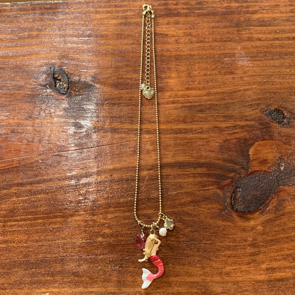 RARE Betsey Johnson Mermaid Necklace - Picture 7 of 15
